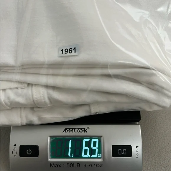 Madewell Flared Wide Leg Jeans NWT Size 32 Cream Off White Cropped Raw Hem - Picture 12 of 12